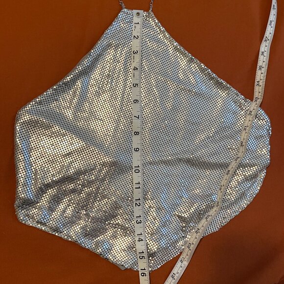 Chain Mail Halter Top - Picture 2 of 6